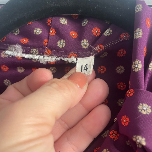 Lovely Vintage 1970’s Blouse Size 14 (Aprox modern day 8/10).Excellent Condition - Picture 7 of 8